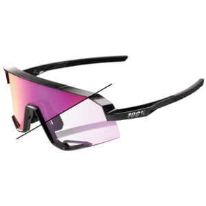 100% Slendale | Gloss Black Purple Photocromic