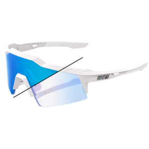 100% Speedcraft SL | Bastille Pearl White Glitter Blue Mirror Photocromic