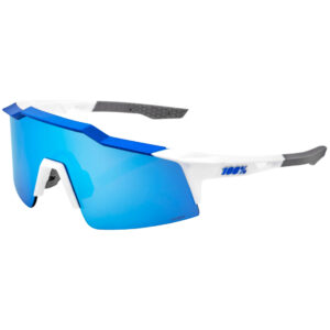 100% Speedcraft SL | Matte White Metallic Blue